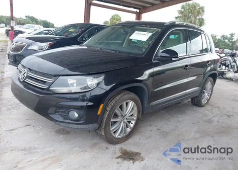 2015 Volkswagen Tiguan Se из США, поврежденный, VIN WVGAV7AX5FW591728